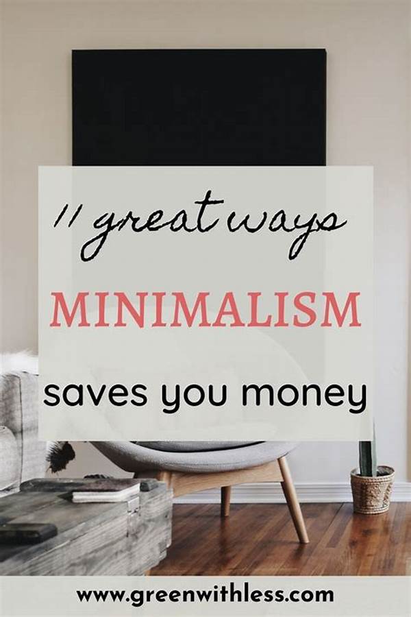 How Minimalism Helps Save Money And Time