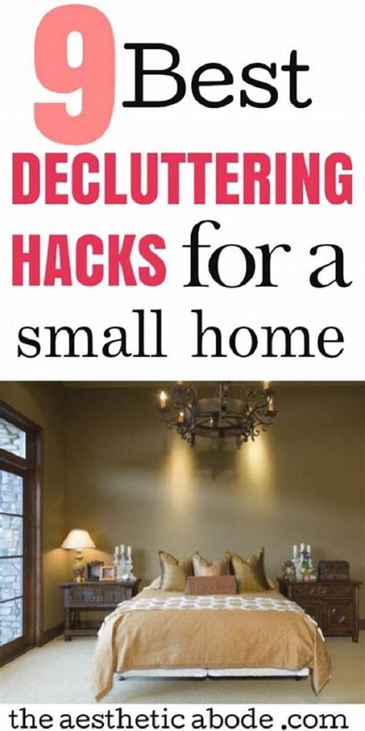 Top Hacks For Decluttering Small Homes