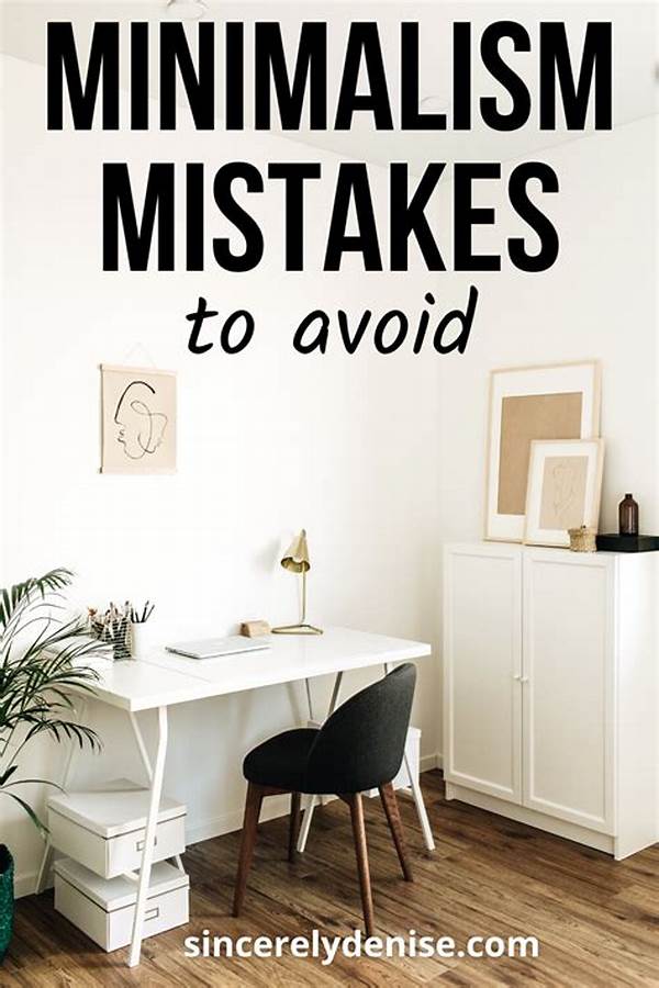 Top Mistakes To Avoid In Minimalist Living