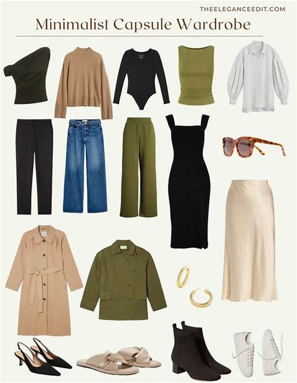 10 Items Every Minimalist Capsule Wardrobe Needs