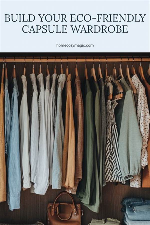 How Capsule Wardrobe Supports Sustainable Fashion