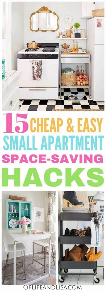 Small Apartment? Try These Space Saving Hacks Today