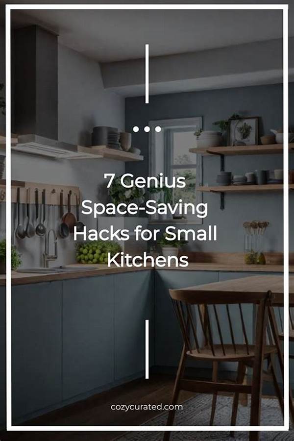 Space Saving Hacks For Tiny Kitchens & Bathrooms
