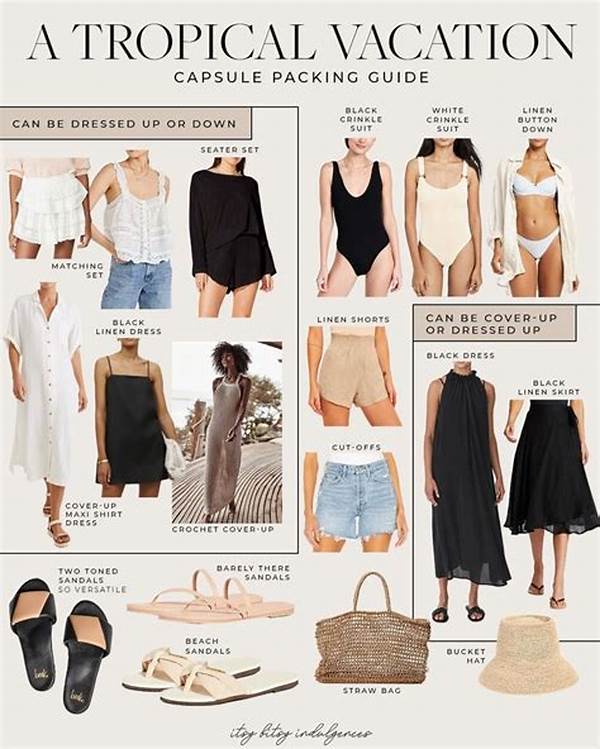 Capsule Wardrobe For Tropical Climates: Essentials Only